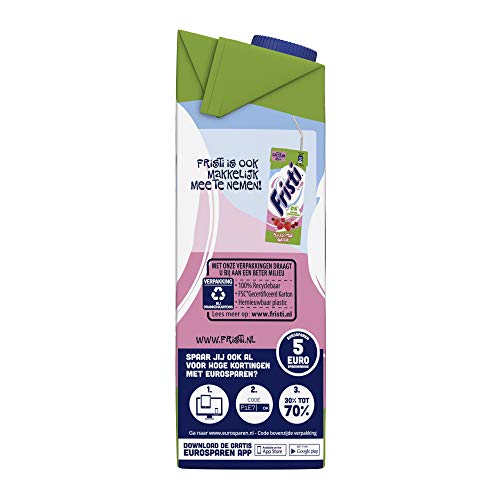 Fristi Drinkyoghurt Rood Fruit 0% Suiker 12 x 1 L - Image 5