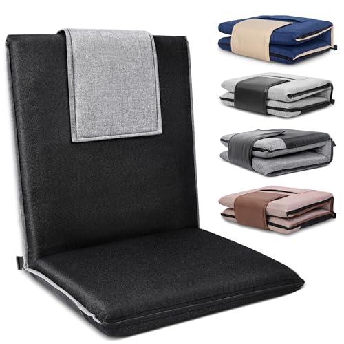 Floor Chair with Back Support 14-Position Adjustable Floor Chair Portable