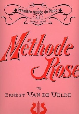 Méthode Rose 1ère année (version traditionnelle) : Van de Velde, Ernest ...