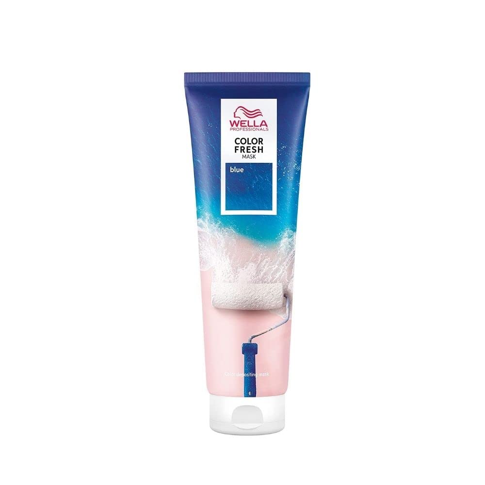 2 x Wella Professionals Color Fresh Semi-Permanent Hair Mask 150ml - Blue