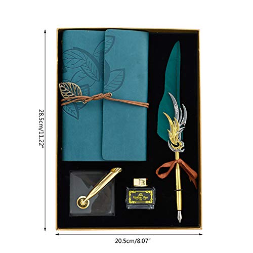 Stylo plume calligraphie rétro papeterie écriture coffret cadeau