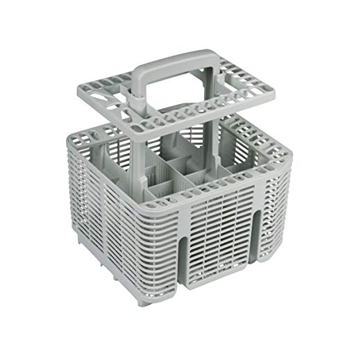 Besteckkorb Korb mit Griff Kunststoff grau Spülmaschine Geschirrspüler ORIGINAL Miele 9614020 passend g42 g49 g51 g52 g61 g59 g69 g55 g58 g57 g63 g67