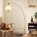 FROIDEXG Lámpara De Pie LED Vintage De Arco Con Forma De Capullo De Flores, 3 Temperaturas De Color