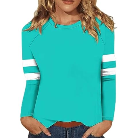 Pull rayé à col rond pour femme - Generic Cover