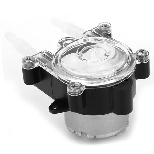 Peristaltic Pump, Aquarium Peristaltic Pump, Laboratory Microperistaltic Pump, High Precision for Biochemical Analysis, Food Pharmacy, Paper Industry (3 * 5(hose))