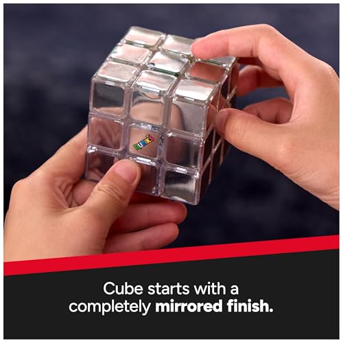 Image of Rubik's Cube, Pulse Cube, Light-Up Brain Teaser Puzzle for Speed Cubers, Solve the Puzzle Before the Lights Turn Off, Problem-Solving Brain Teaser & Fidget Toy for Adults, Teens, Kids Ages 8 & Up