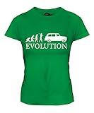  Candymix Taxi De Londres Évolution T-Shirt Femme, Taille X-Large, Couleur Vert