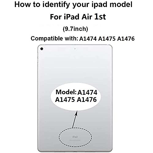 Feiyuetech For Ipad Air 1St Generation Screen Replacement Touch Digitizer Glass 9.7",For Air 1St Gen A1474 A1475 A1476 Includes Home Button+Camera Holder+Preinstalled Adhesive With Tools Kit. #TOP1