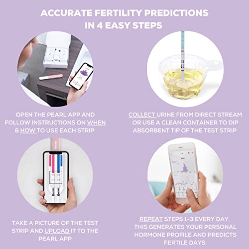 Beurer Ovulation Test Strips And Pregnancy Test Kit | Ovulation Predictor Kit With 15 Fsh And 15 Lh Strips | Fertility Test Connects To Pearl Fertility App For Natural Family Planning, Ot80 #TOP4