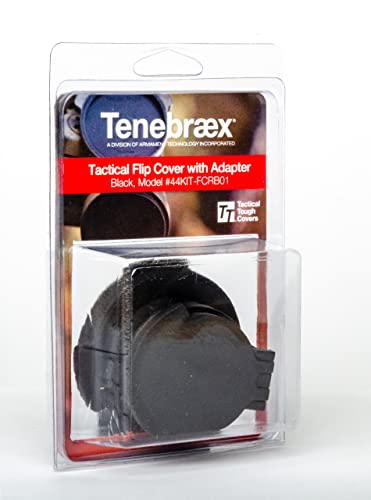 Tenebraex Ocular & Objective Flip Up Scope Cover Kit For Leupold Vx-5 Hd 3-15X44 (44Kit-Fcrb01) #TOP5