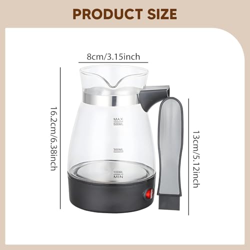 Image of Electric Turkish Coffee Pot Anti Scald Coffee Maker for RV Office Restaurant| Kitchen, Dining & Bar | Small Kitchen Appliances | Coffee & Tea Makers | Percolators & Moka Pots