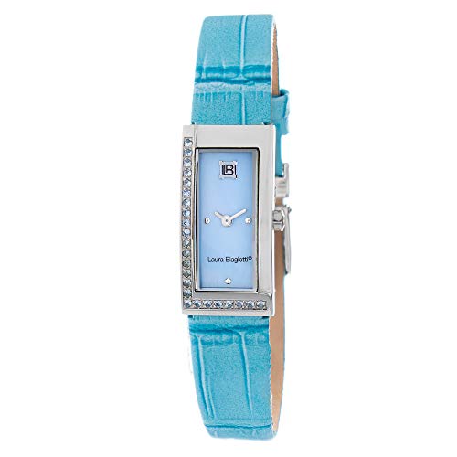 Montre femme Laura Biagiotti 15mm petit cadran montre acier quartz fine