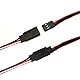 JZK 25x 10cm 15cm 30cm 50cm 60cm RC Servo Extension leads male to female JR plug connectors, 30 cores JR style servo extension cable cord wire for remote control aircraft, RC plane