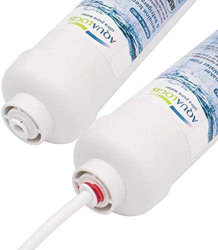 Aqualogis Water Filter fits Samsung L G Daewoo Hisense Beko Haier etc Fridge Freezer - Replaces External Filter Only (2 Pack)