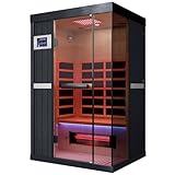 OnxyEdge 3-Person Acrylic Hot Tub – Outdoor Bathtub with 22 Jets, 2 Speakers, LED Lights, Waterfall, Ozonator & Cover – Taupe Colored Above Ground Spa Machine for Stress Relaxation (2 Seats)