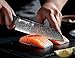 BRODARK Damascus Knife Set 3 PCS: Sharp Damascus Kitchen Knife Set, Professional Japanese Chef Knives with Ergonomic Full-Tang ABS Handle for Home, Restaurant (Dark Horse Series)