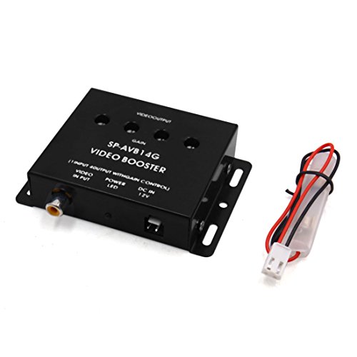 Ruilogod - Ruilogod 1 Input to 4 Output RCA Video Booster Amplifier Splitter Distribution for