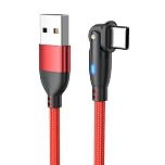 BITHAI USB C Cable 10ft 180° Rotation 3A USB-C Fast Charger Cable/USB A to USB-C Cable USB Charging Cord for Type C Device (10ft)