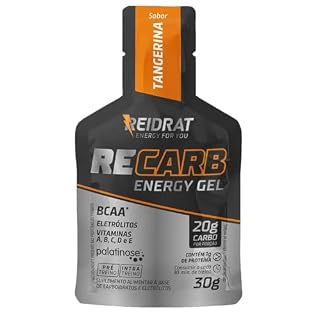 Reidrat Recarb Energy Gel - 1 Sachê De 30G Tangerina -