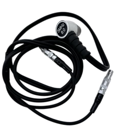 Sonda Transductor Estándar TM8812 para Calibrador Ultrasónico de Espesor TM8812 con 5MHz Φ8mm miniatura 6