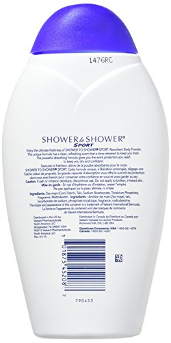 Shower To Shower B008FPK3IG Body Powder Sport 8 Oz thumb #1