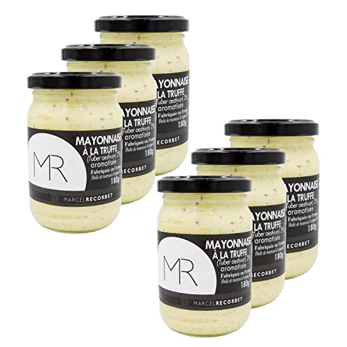 Lot 6x Mayonnaise à la truffe blanche d'été 2% - Pot 180g Cover