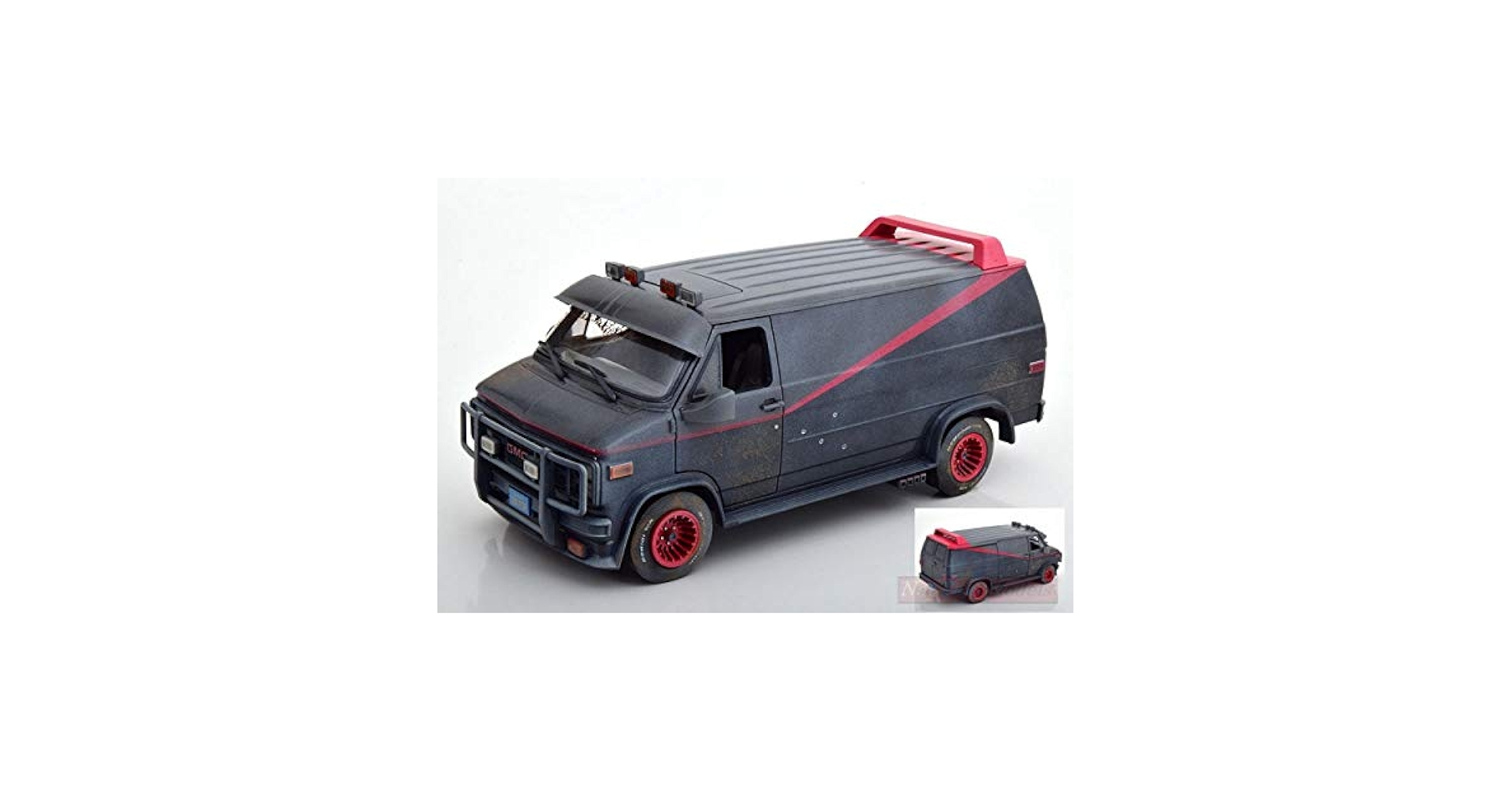 Amazon.com: Greenlight Model GMC VANDURA The A-Team 1983-87