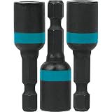 Makita A-97651 Impactx 5/16″ x 1-3/4″ Magnetic Nut Driver, 3 Pack
