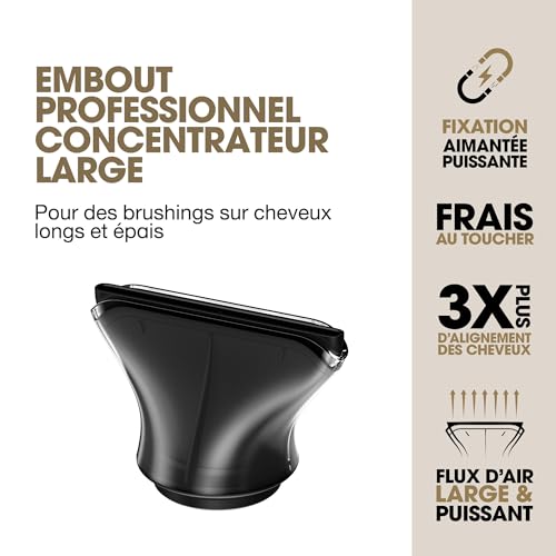 Embout large ghd séche cheveux fini sans frisottis pour volume épais - 3