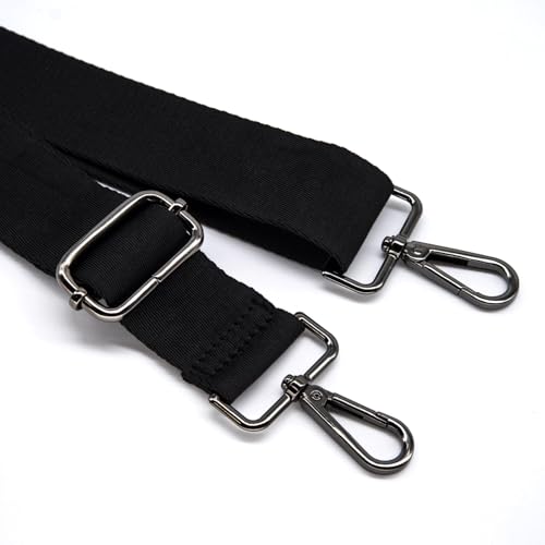 Image of S&loyoe Thickened Solid Color Purse Straps Replacement Crossbody Bag Strap Adjustable Wide Guitar Straps for Handbags 1.5inch