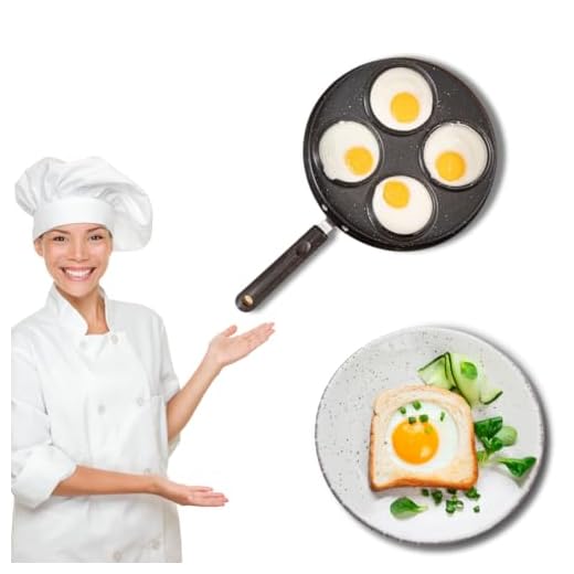 Frigideira Para 4 Ovos Mini Hamburguer Mini Panquecas Alumínio Antiaderente Linha Premium Ovos Poché (Preta)