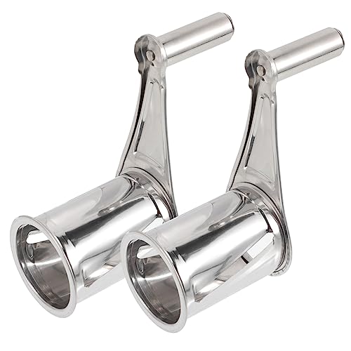 Rallador giratorio manual de acero inoxidable ULTECHNOVO 2 piezas miniatura 1