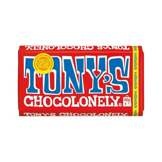 TONY'S CHOCOLONELY - Vollmilchschokolade 90 g - Fairtrade Schokolade. Ohne Palmöl, hergestellt in Belgien