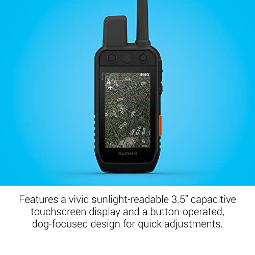 Garmin Alpha 300i portátil, controle avançado e treinamento portátil com tecnologia inReach®