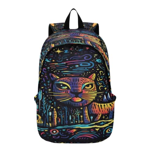 Sac à dos de randonnée Petits Tigres univers sombre pour escapade nature