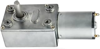 Variable Reduction Dc Geared RPM Motor, JGY370 Wheelchair, 6v Electric High Torque Motor, Long Shaft Dual axis Self-Locking Gear high Torque Geared Electric (Color : Single Output Shaft, Size : 40rp