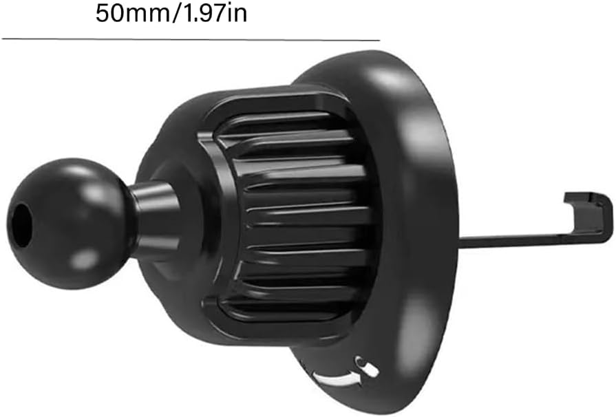 2 Pcs General Air Vent Clip for Car Mount, 17mm Joint Ball Head Base Vent Grip for Most Car Phone Holder image 2