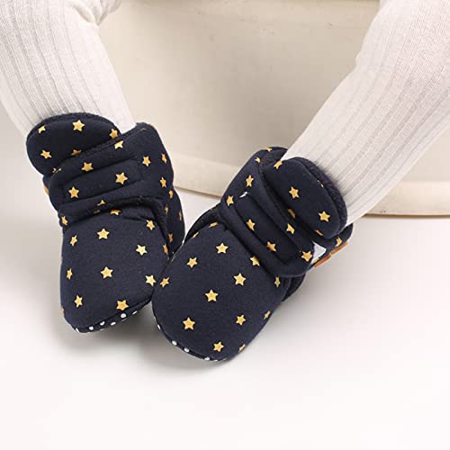 Boy Dress Shoes Baby Shoes Plus Velvet Warm Polka Dot Printing Boots Non Slip Breathable Toddler Shoes Baby Shoes Girl Size 12