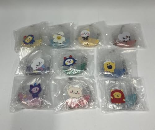 TRUZ/シャカシャカアクリルチャームガシャポン全10種コンプリート