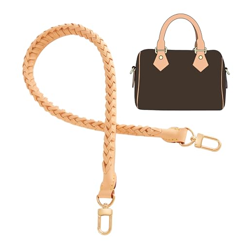 Doxo Vachetta Cowhide Replacement Strap for Speedy, 27.5”, Apricot-Woven