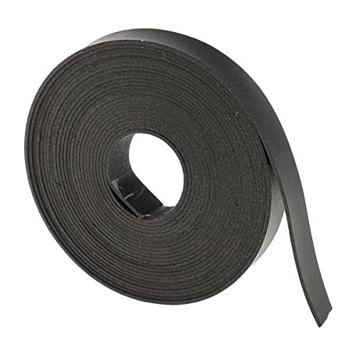 2x5 Meters Long DIY Crafts Leather Strap Strip 15mm Wide Black-image-6