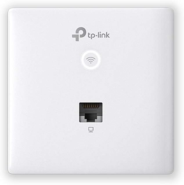 Omada AC1200 Wireless MU-MIMO+Dual-Band Gigabit Wall-Plate Access Point,802.3af/802.3at, Easily Wall Mount, Free EAP Controller Software (EAP230-Wall)