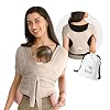 Konny Babydrager zomer | ultralichte, stressvrije draagdoek | pasgeborenen, peuters tot 20 kg peuters | zachte en…