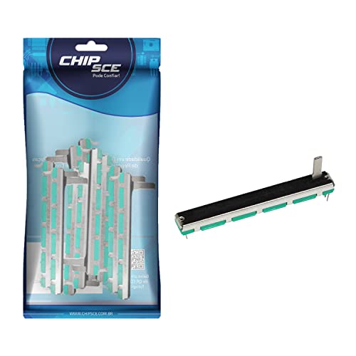 Chipsce, 066-6667, Potenciometro Deslizante 10Ka Percurso 60 mm