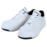 [プーマ] エアウォーク 安全靴 セーフティシューズ 白色 ホワイト AIR WALK AW-621 ベーシックウォーク ロー 衝撃吸収 ホワイト 26.0