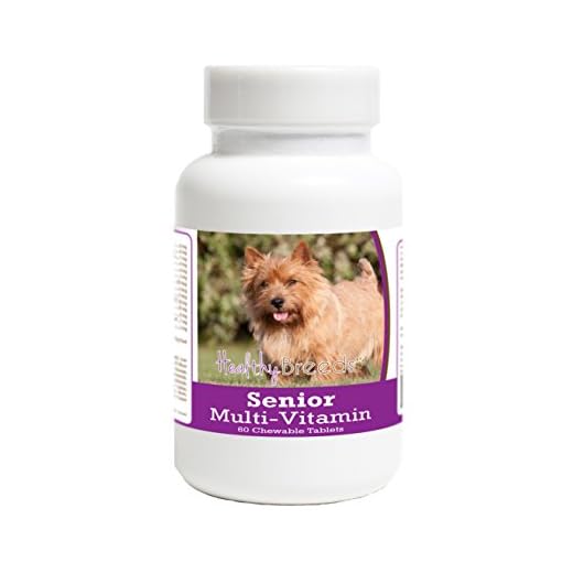 Healthy Breeds Norwich Terrier Senior Dog Multivitamin Tablets 60 Count