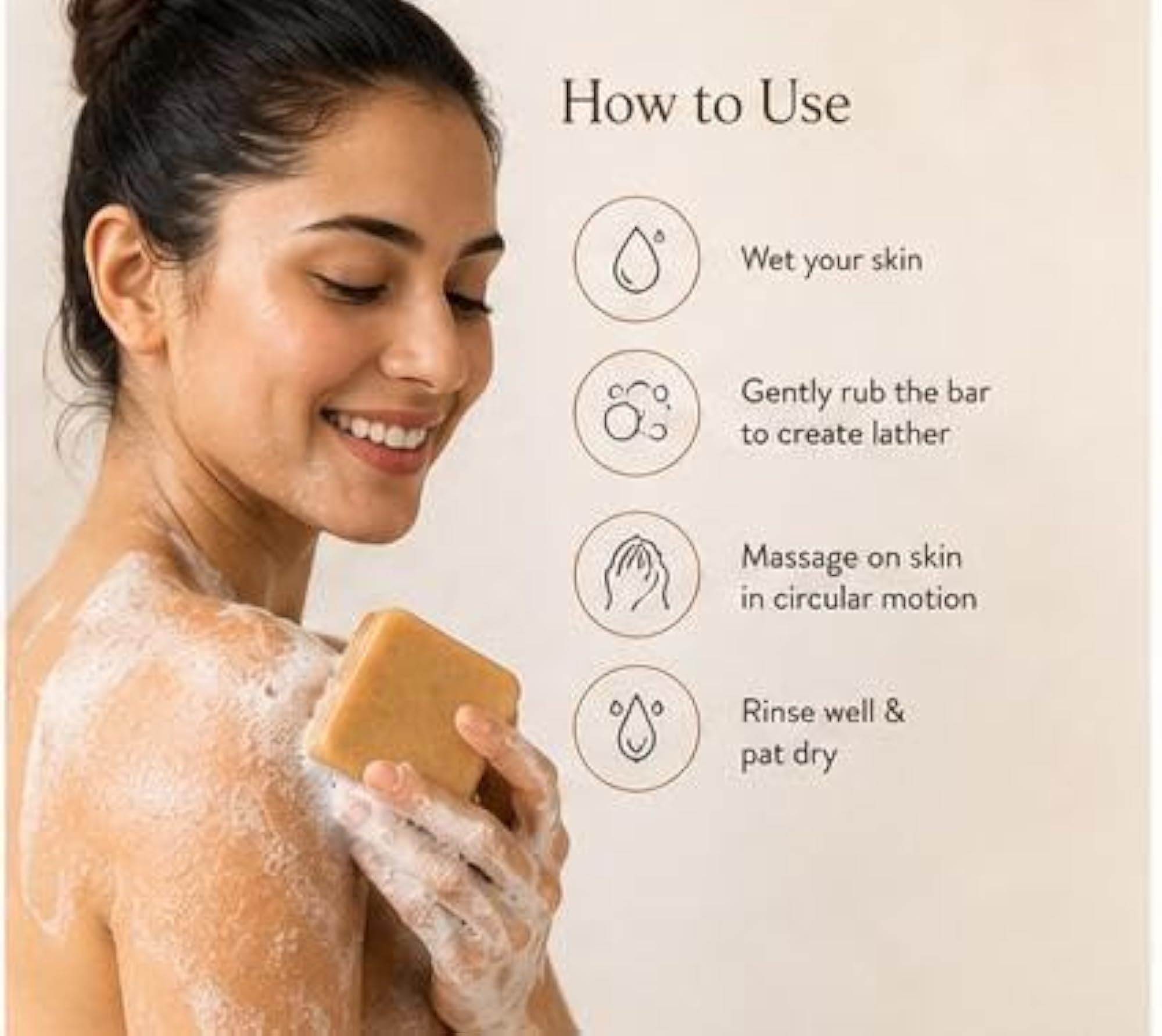 Tan-Tone Brightening Soap Bar for Face & Body, 100g