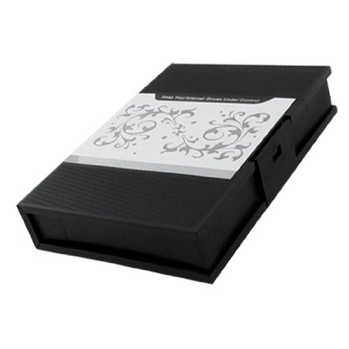 Caja externa para disco duro 3.5" negra miniatura 1