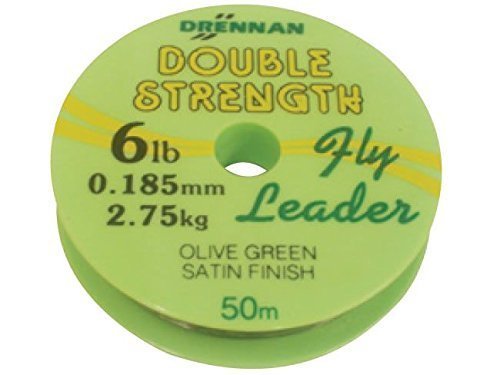 DRENNAN DOUBLE STRENGTH LEADER 10lb - 50 METRES