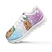 Dolyues Girls Fashion Sneakers Size 1 Anti-Slip Capybara Everyday Sneakers for Kids Running Athletic Shoes Wear Resistant Comfy School Cross Trainers